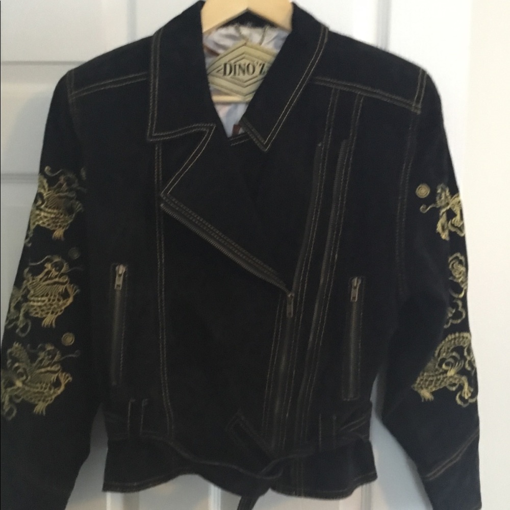Vintage 90’s Dino’z Suede Jacket